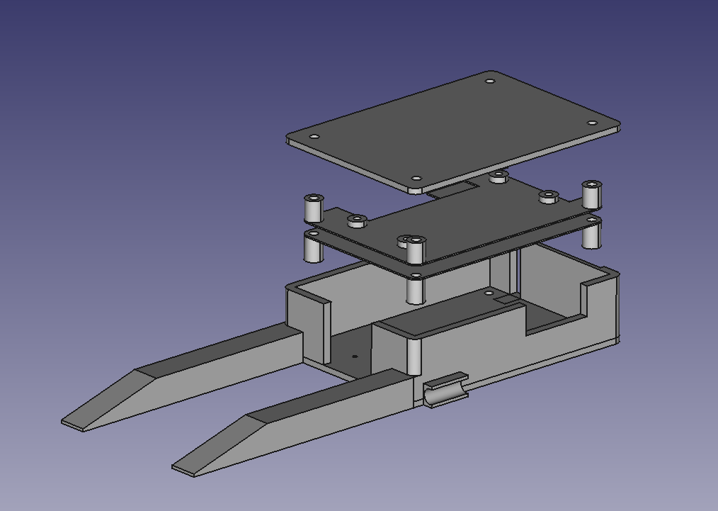 image of first freecad assembly